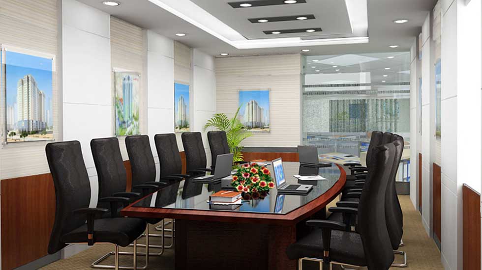 Mẫu thiết kế văn phòng không gian mở